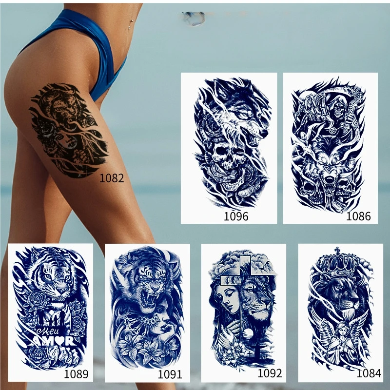 11x18cm Tattoo Sticker Waterproof Tattoos Half Manual One Unit Geometry None Temporary Tattoos Tattoo Stickers At A Loss