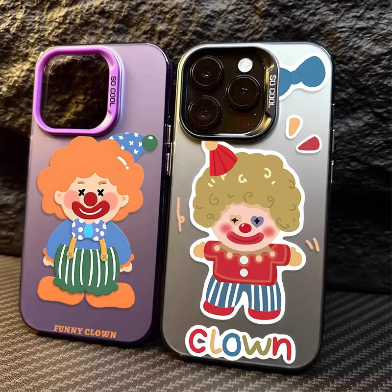 Cartoon Clown Case For Xiaomi Redmi Note 12 13 Pro Plus 5G 12S 11S 11 10 10S 9 9S Redmi 12 12C 13C Shockproof Back Bumper Cover