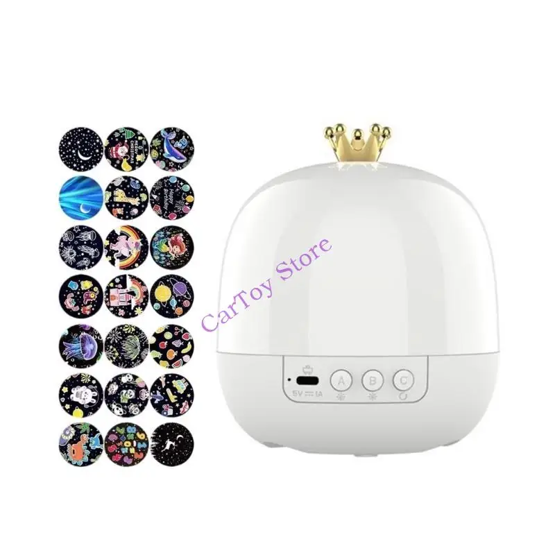 634f Projector Night Light с заменой фильмов Proctor для детской комнаты спальни подарки