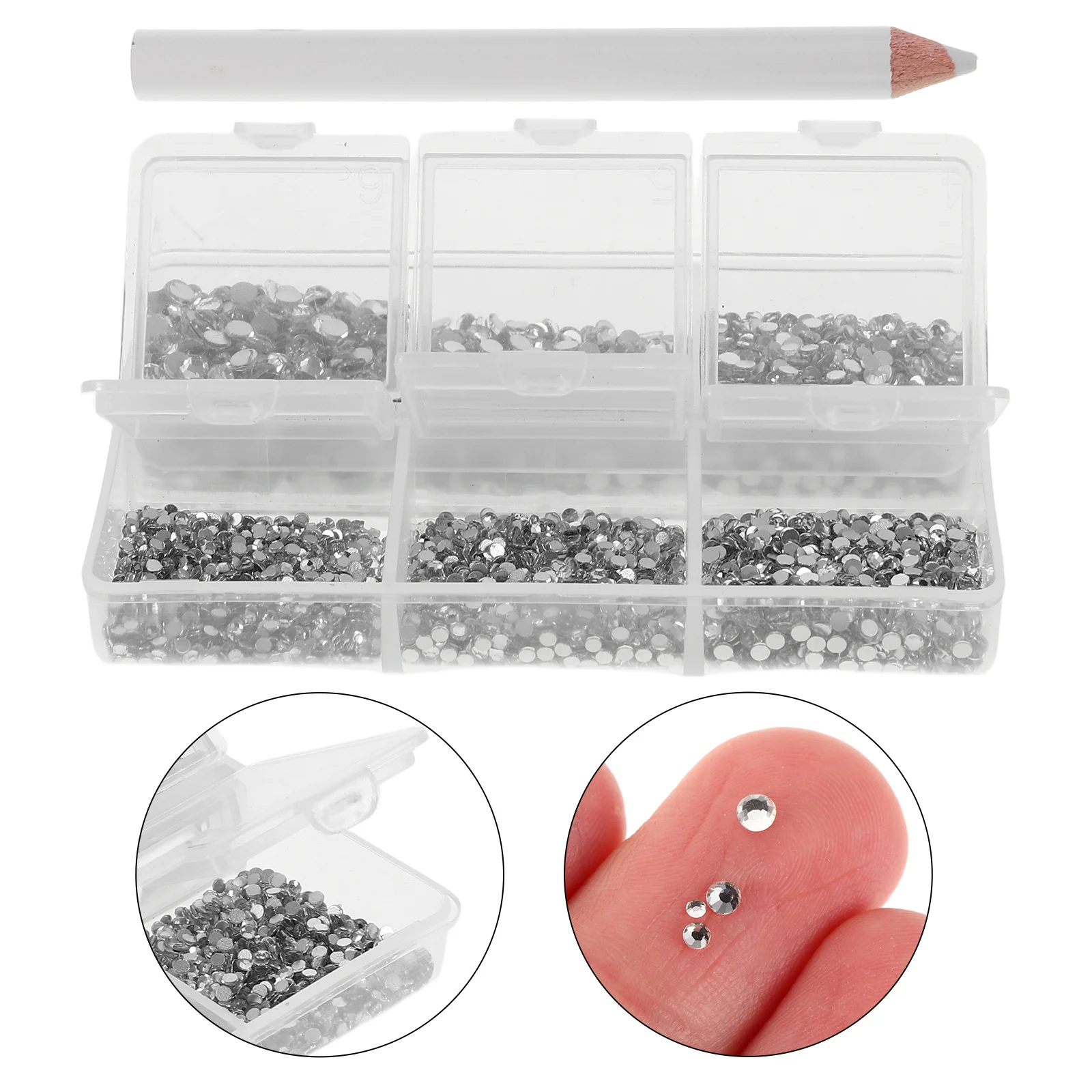 

1 комплект, прозрачные круглые стразы, стеклянные подвески с плоской задней частью для дизайна ногтей, поделки своими руками, украшения для свадебной вечеринки, стразы для лица