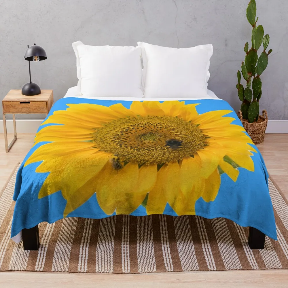 

Sunflower Classic T-Shirt Throw Blanket decorative blankets ands sofa bed Blankets