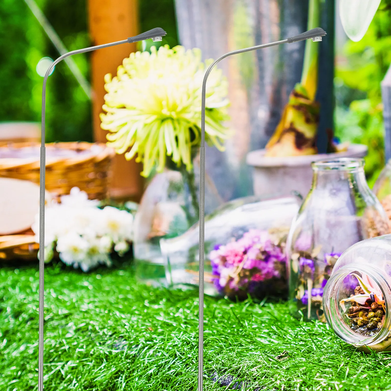 

Набор из 5 миниатюрных уличных фонарей, металлические декоративные светильники для миниатюрных домиков, реквизит для песочницы, микро-уличные фонари для крошечных домиков