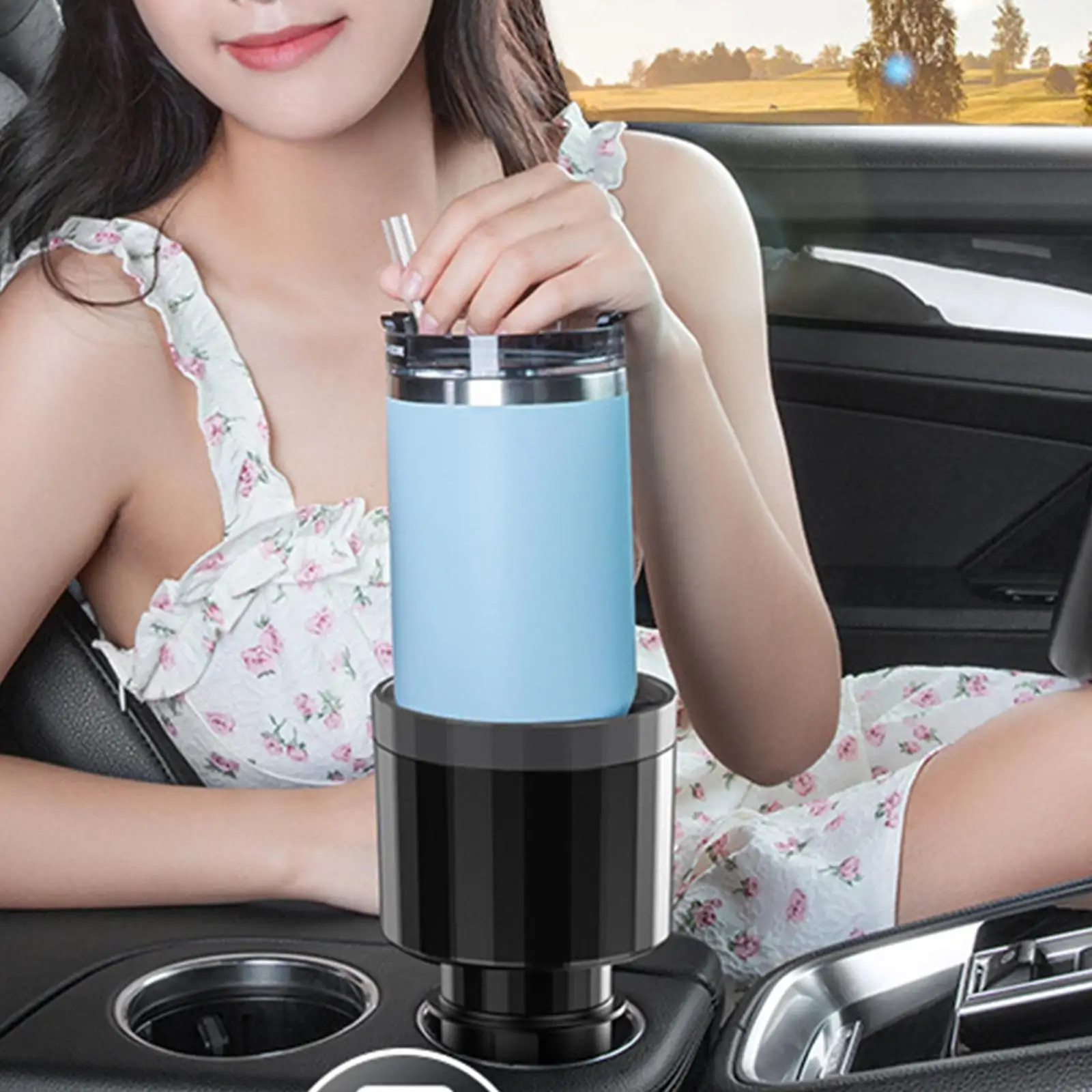 Car Cup Holder Expander Adapter Water Cup Holder Cup Holder for Cups Easy to Install High Performance Premium Spare Parts