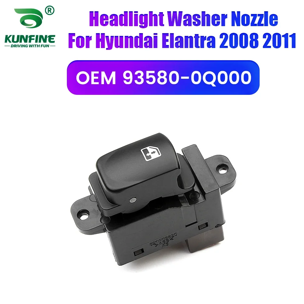 

Кнопка переключения окна автомобиля, передняя левая, главное управление питанием для Hyundai Elantra 2008 2011 2018, номер детали. 93580-0Q000