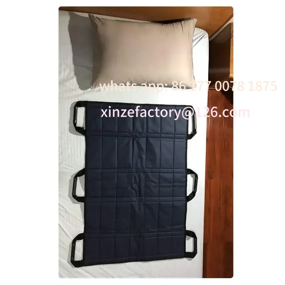 

Customizable Portable Elderly Patient Transfer Pad Soft Breathable Disabled Hemiplegia Nursing Transfer Belts Positioning Bed