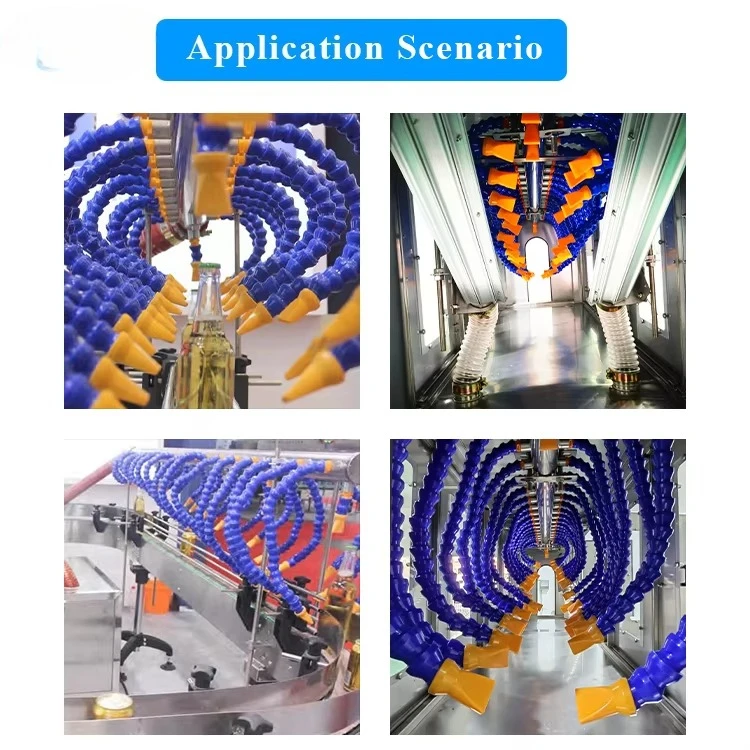 Universal Adjustable High Speed Centrifugal Blower Stainless Steel Hand Air Knife for Beverage Blowing - New Condition