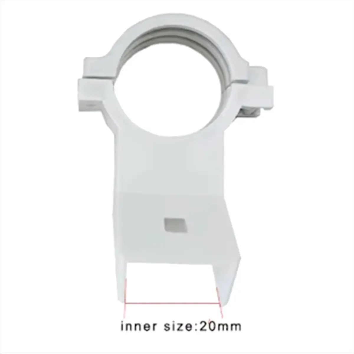 Hot Sale 100pcs KU Band LNB Holder for Satellite Dishes 20mm Plastic Bracket Weatherproof for Multiple Dish Sizes