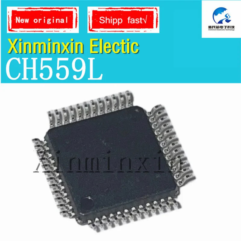 1pieces/lot CH559L LQFP-48(7x7) 8-bit enhanced USB microcontroller chip IC 100% New Original In Stock