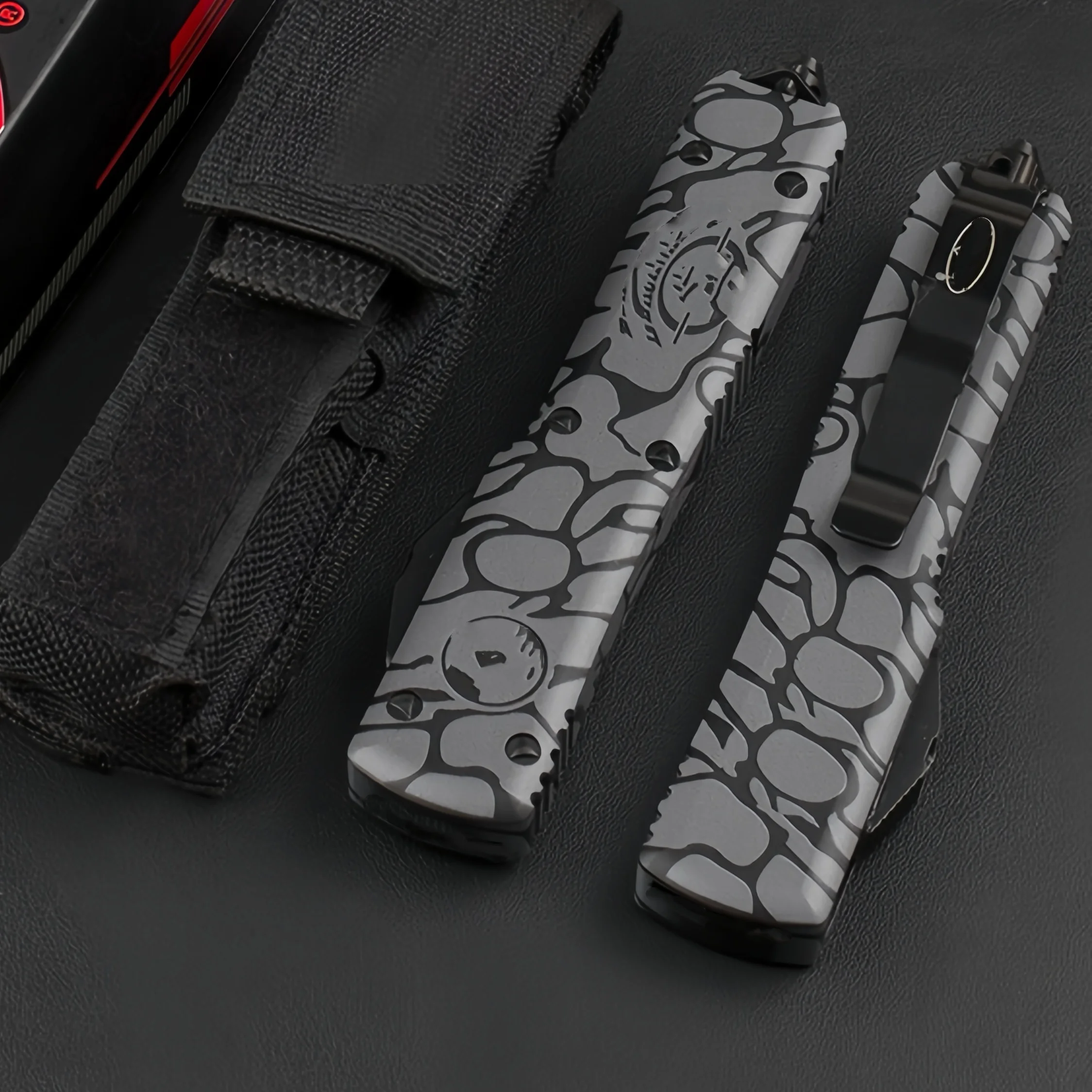 Многофункциональный инструмент EDC с узором LMAX&Damascus-3D