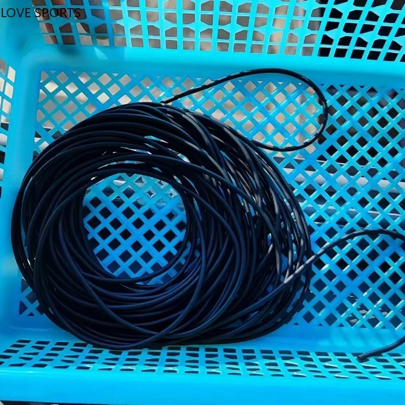 Nieuwe 20M Diameter 1.6 2.0 2.5 2.8 3.0mm Rubber Effen Elastische Rubberen Lijn voor Vissen Traditioneel Niveau Ronde Elastisch Touw voor Mannen