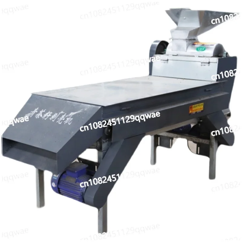 Automatic tea seed shelling machine Large oil tea fruit shelling machine Dry and wet green tea seed peeling and shelling machine