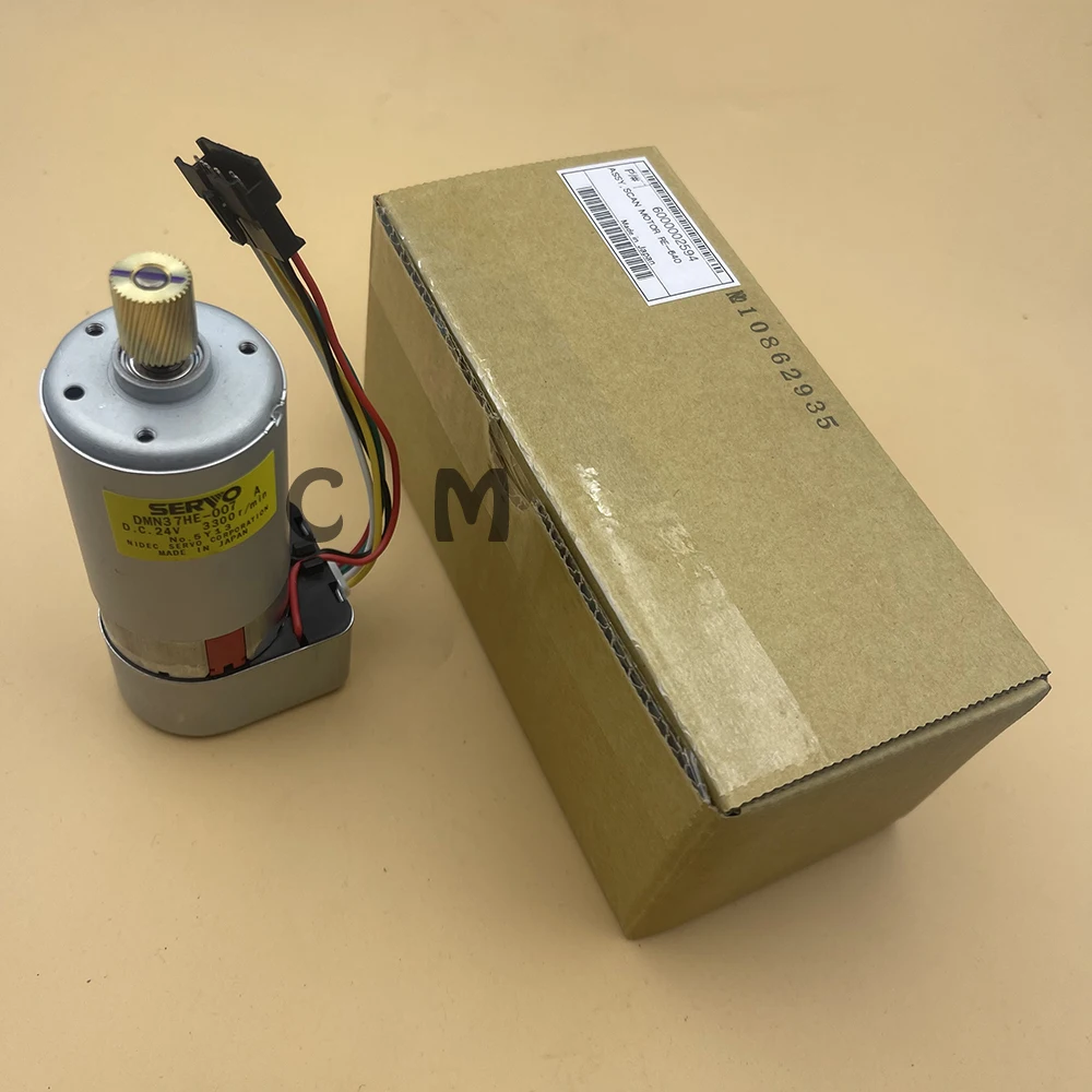 Imagem -05 - Servo Motor dc para Roland Inkjet Impressora Solvente Motores de Transporte Digitalização Original Ra640 Re640 Re640 24v 1pc