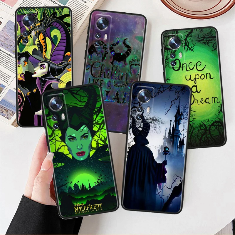 Disney Poison Queen Cool For Xiaomi Mi 13 12T 12S 12X 11i 11X 11T Play HyperCharge Lite Ultra Pro Black Soft Phone Case