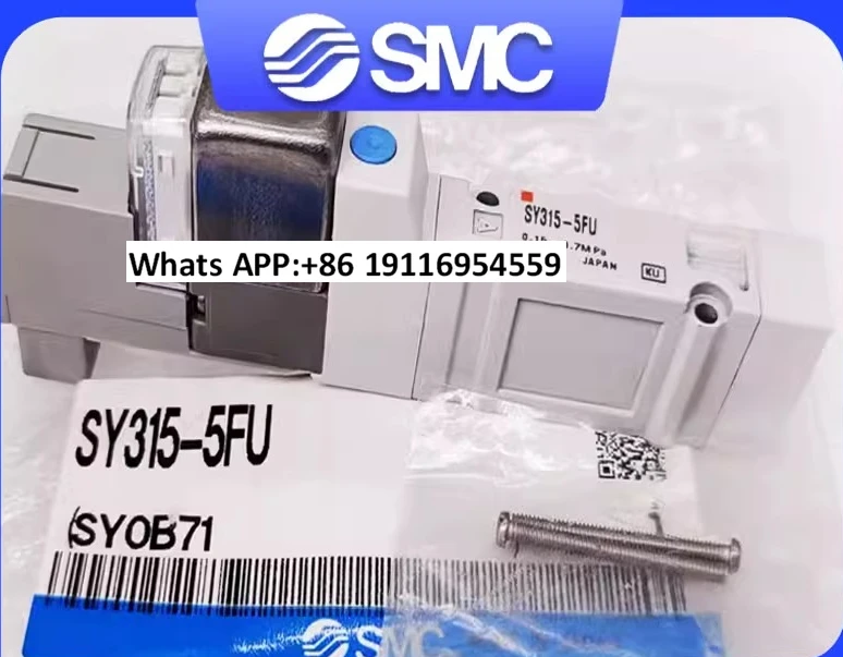 

1PC New SMC Solenoid Valve SY315-5FU SY3140-5FU-5FUD 5FUE SY3245 5FU Q X90