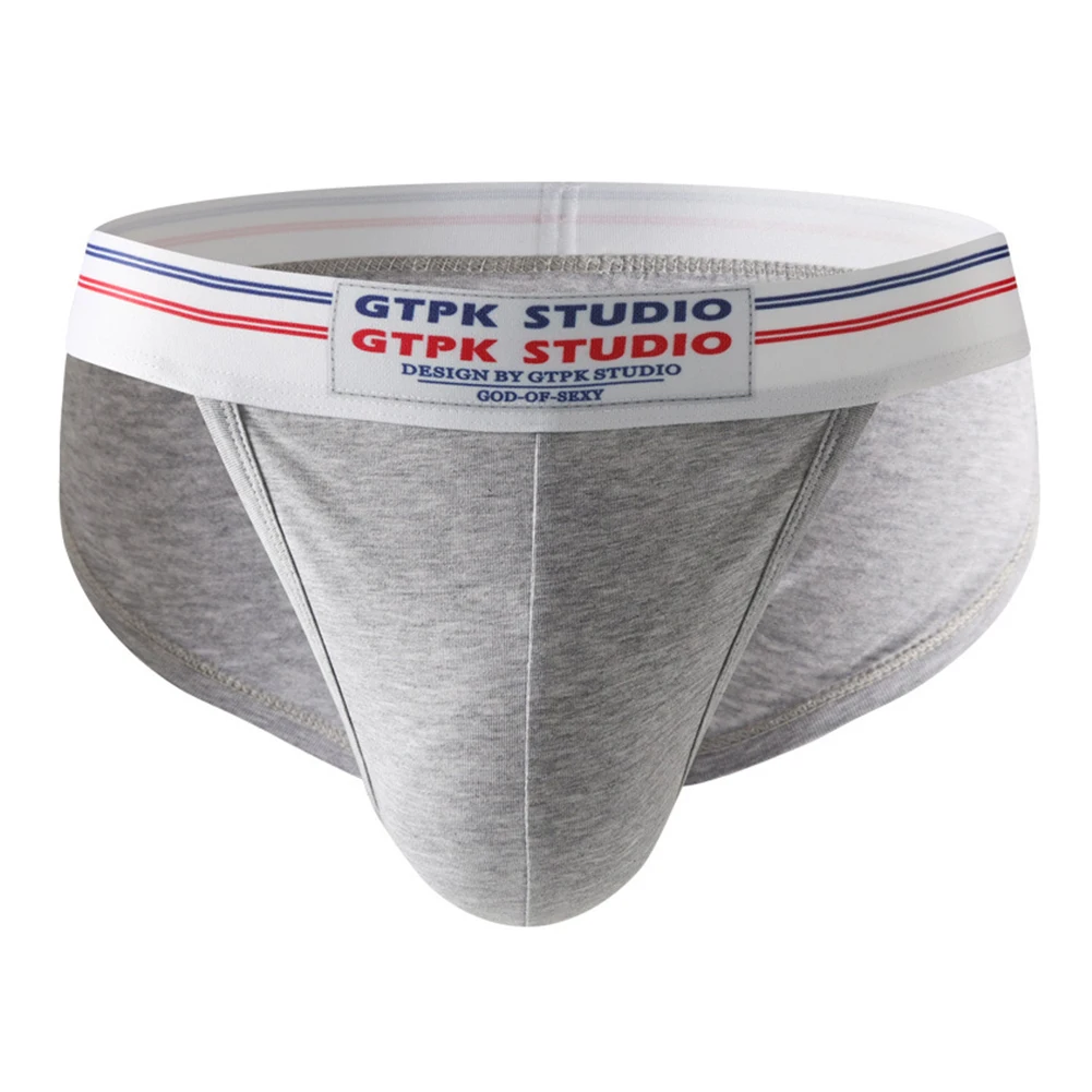 الصيف الساخن البند الرجال ملخصات مثير الرجال سيور مثلث السراويل منخفضة الخصر HighFork تنفس ملخصات U محدب الحقيبة الملابس الداخلية #4