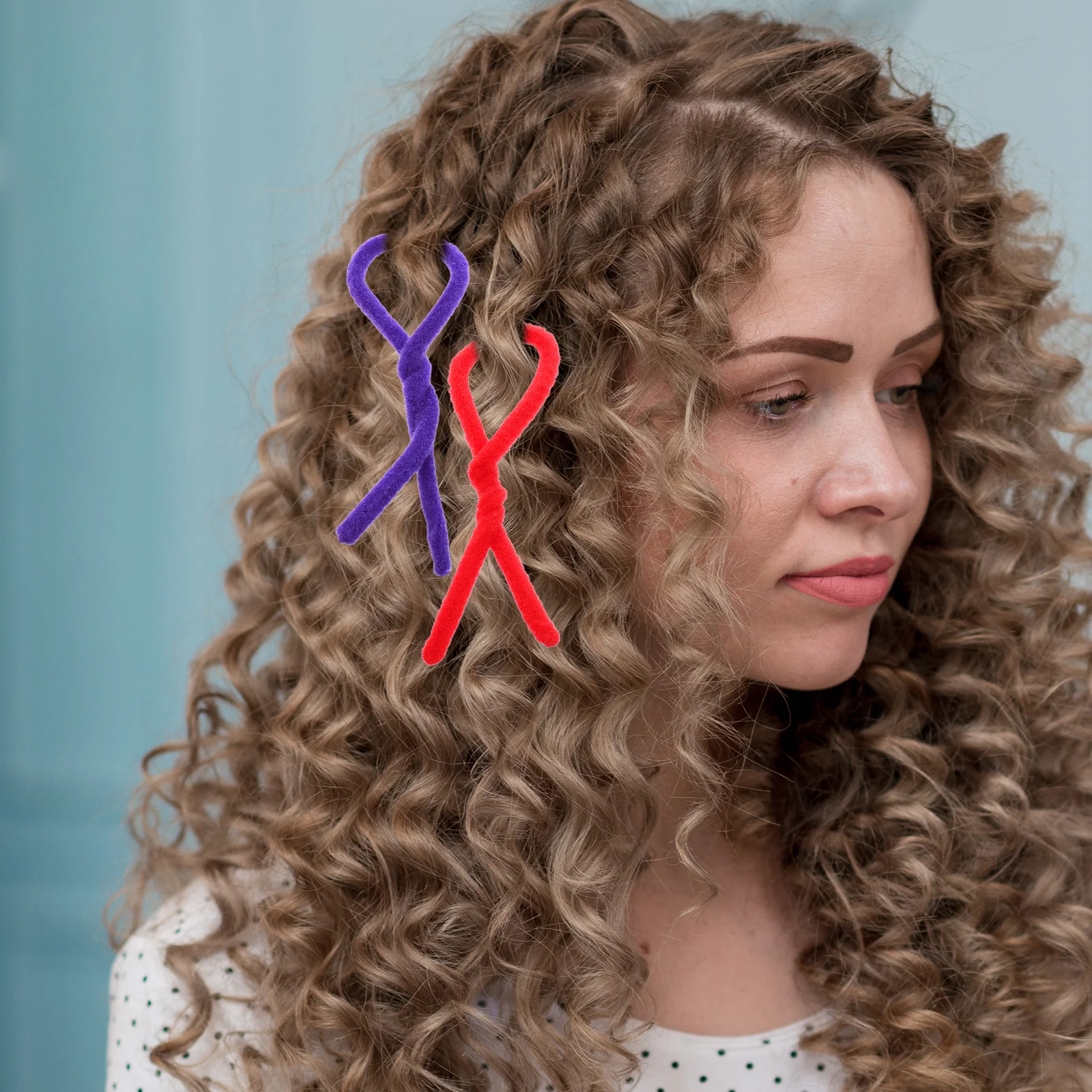 58 قطعة قضيب بيرم أدوات تصفيف الشعر دوامة الشباك قضبان لصالون تصفيف المنزل طويل قصير الشعر الشباك قضيب بيرم قضبان للشعر الطويل