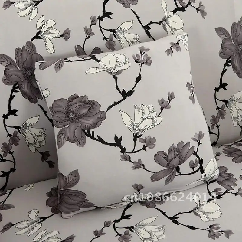 2 floral Cushion cover pieces 45*45cm match sofa pillowcases sofa covers slipcovers Couch covers sofa bedding set