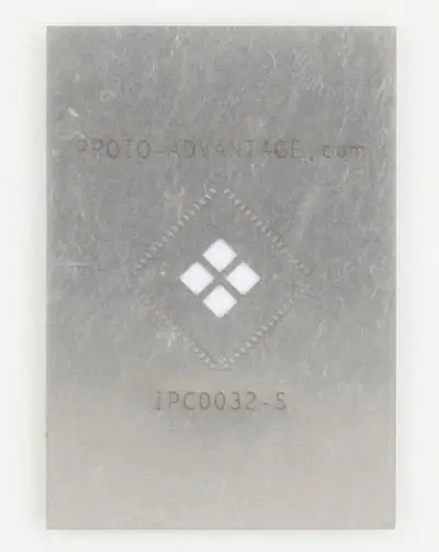 

IPC0032-S QFN-64 Stainless Steel Stencil