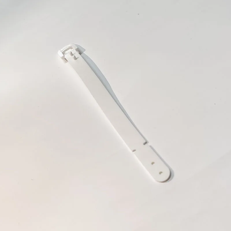 20 Stück Silikon-Gepäckanhänger-Riemen, farbiger Klebe-Gepäckanhänger-Riemen, PVC-Gepäckanhänger-Riemen, Gepäckanhänger-Hängeseil – Detail 9