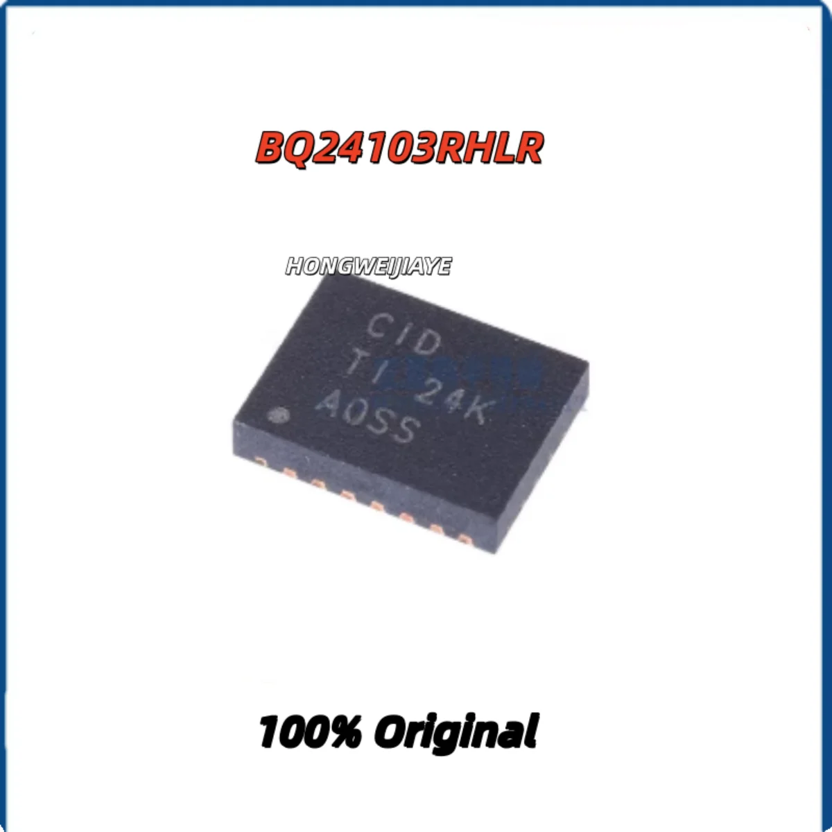 5PCS 100% New BQ24120RHLR BQU BQ24103RHLR CID BQ24100RHLR CIA VQFN-20 Brand New Original Chips ic