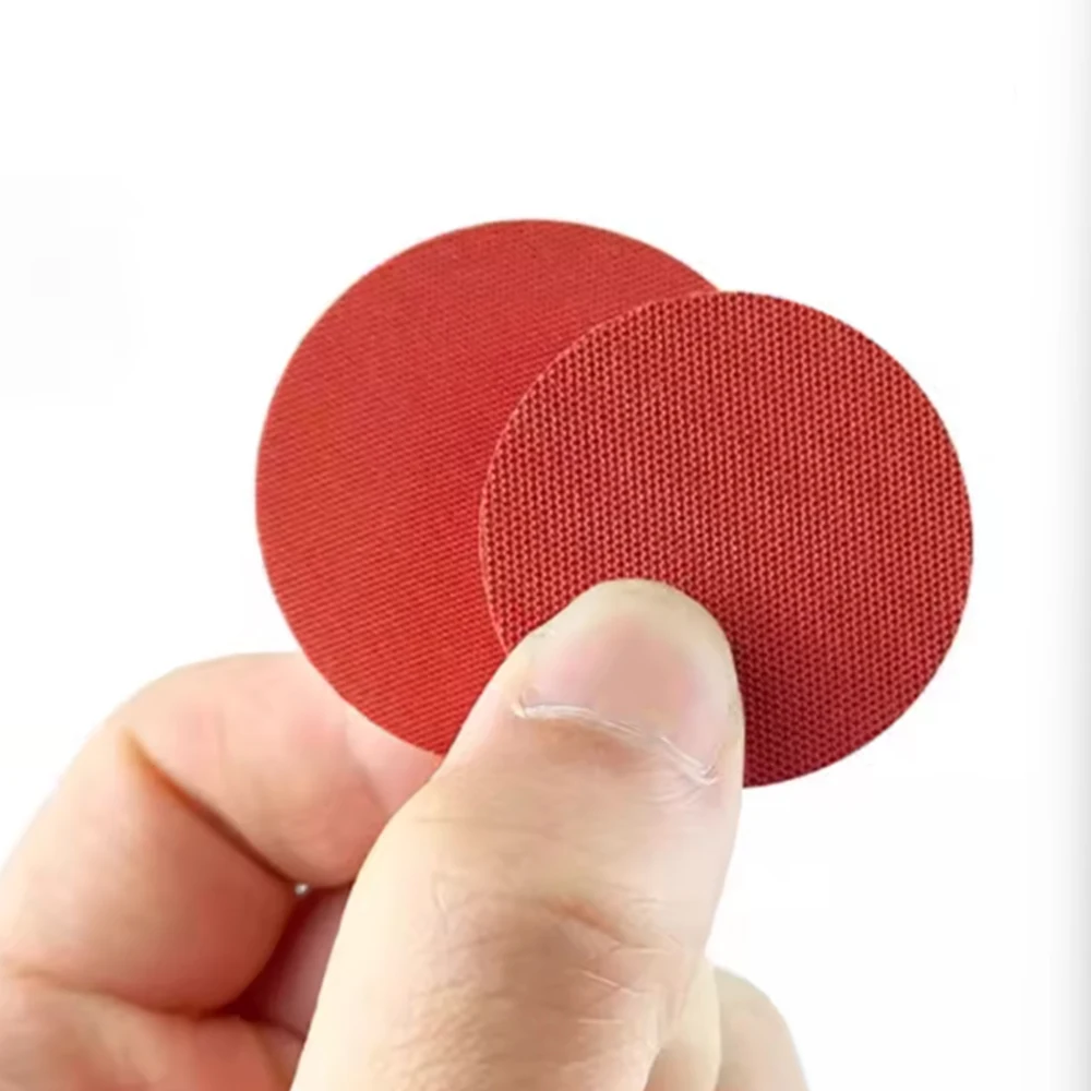 10-30Pcs Thick 2/3/4mm Foam Silicone Pad Dia 10-100mm Solid Sponge Pad Resistant To High Temperature Shock-Absorbing Buffering