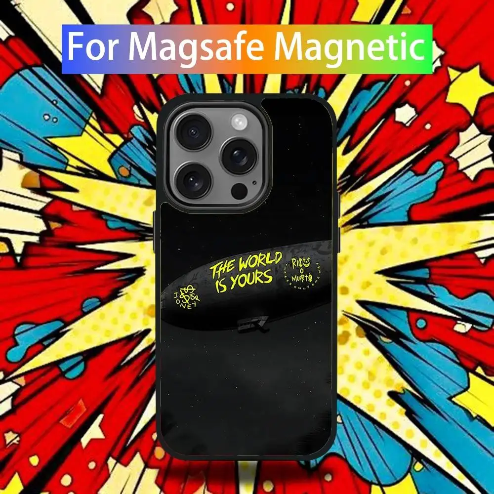 R-Rico O Muerto Music Phone Case For iPhone 17,16,15,14,13,12,11,Pro,Max,Plus,Mini,SE4,E Magnetic Magsafe Wireless Charging