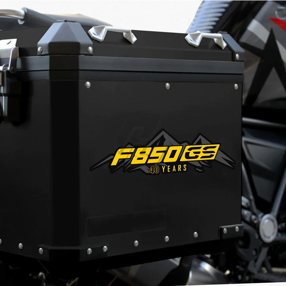 

Светоотражающая наклейка для Мотоцикла BMW Motorrad алюминиевые коробки F850GS тройные черные 40 лет наклейки