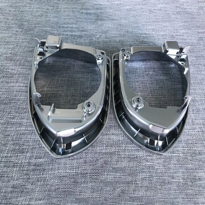 

2pcs Auto Left Right Chrome Silver Matt Rearview Mirror Housing Trim Frame for VW Golf 7 2014-2019 E-Golf 7.5 GTI R-line Lamando