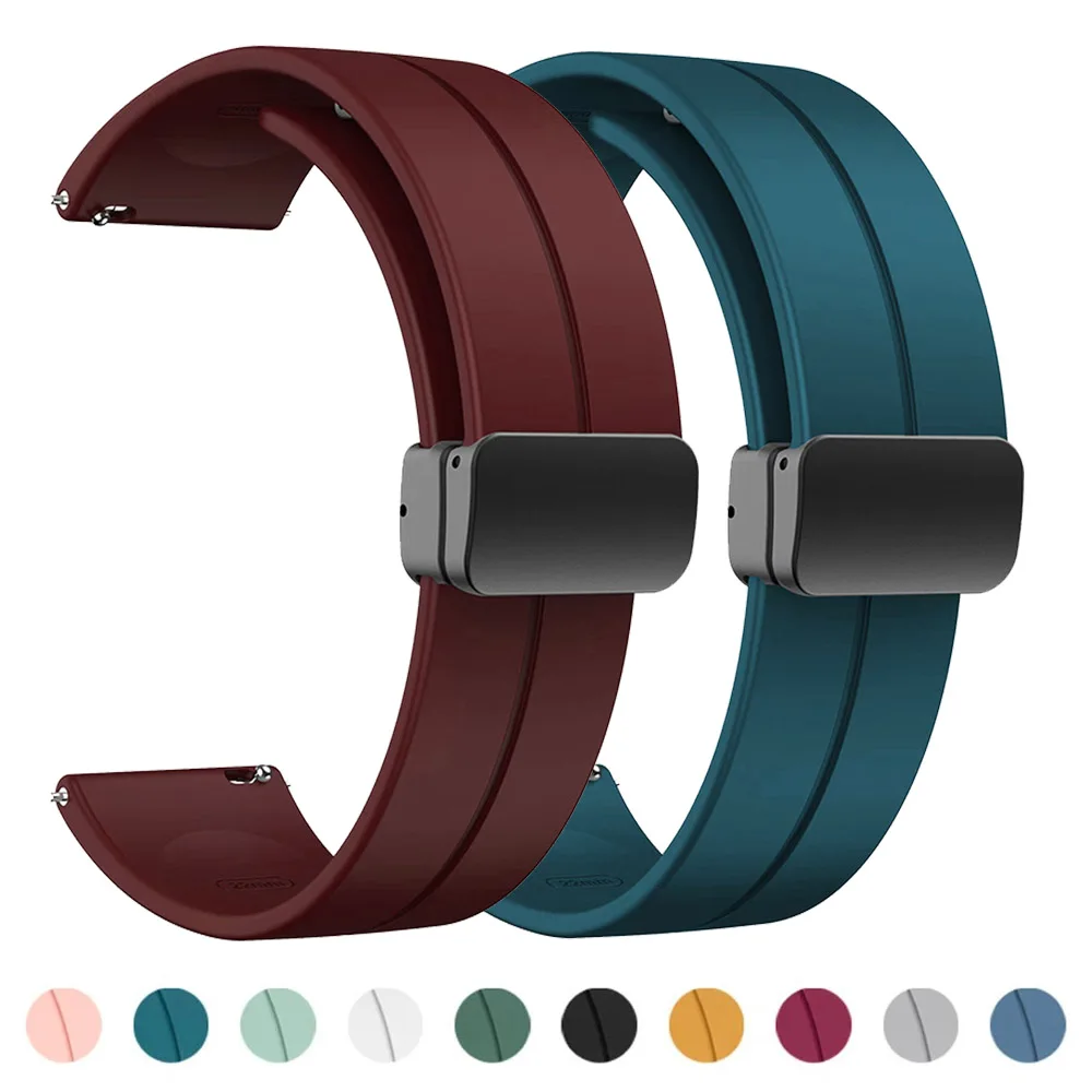 22Mm Silicone Strap… - image