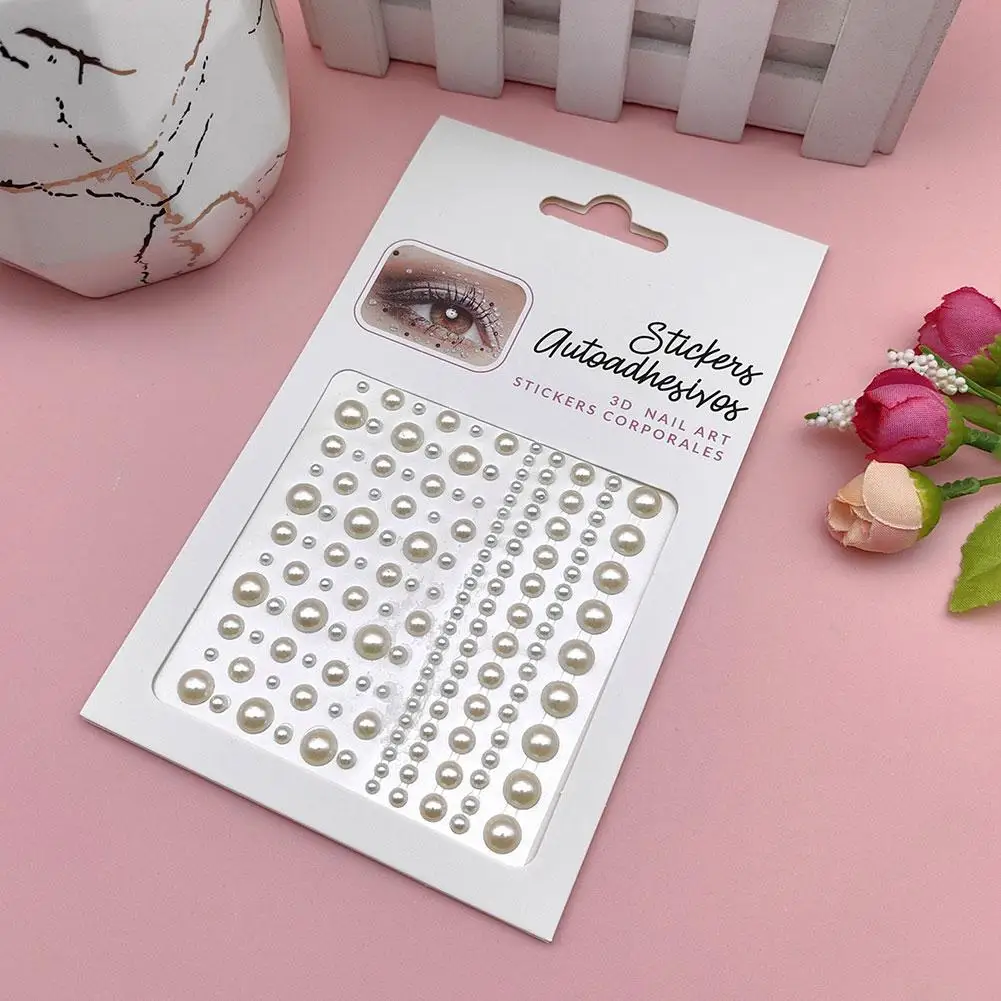 Glitter Face strass Sticker autoadesivo Body Bling Decoration Party Jewels Eye Diamonds Festival Stickers Shadow N6C1