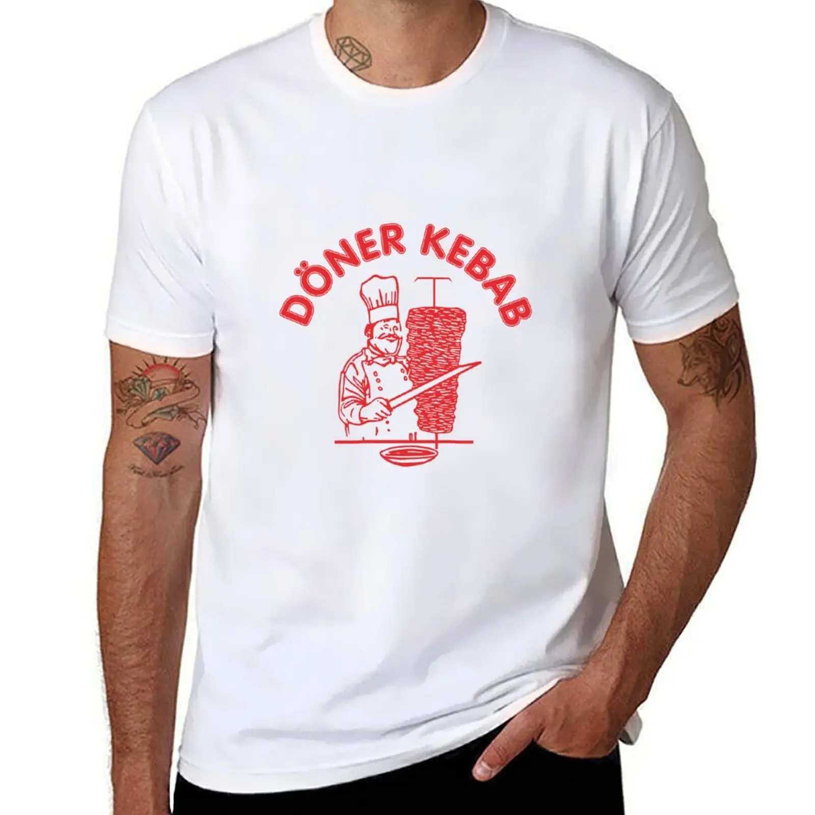 

Doner kebab T-Shirt t shirt for man 100 percent cotton t shirt man plain T-Shirt