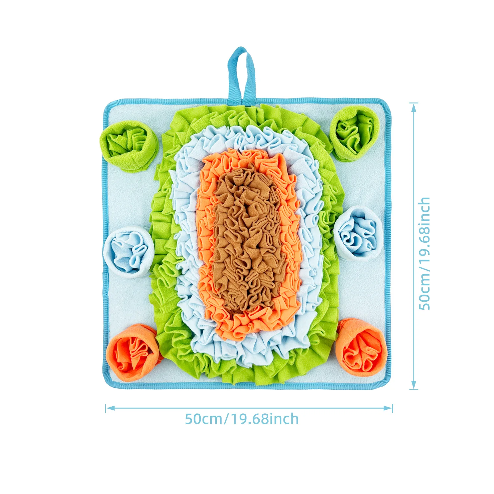 ペット犬用スナッフルマット、スローフィーダー、採餌用おもちゃ - Snuffle Mat For Dogs Foraging Mental のレビューと価格