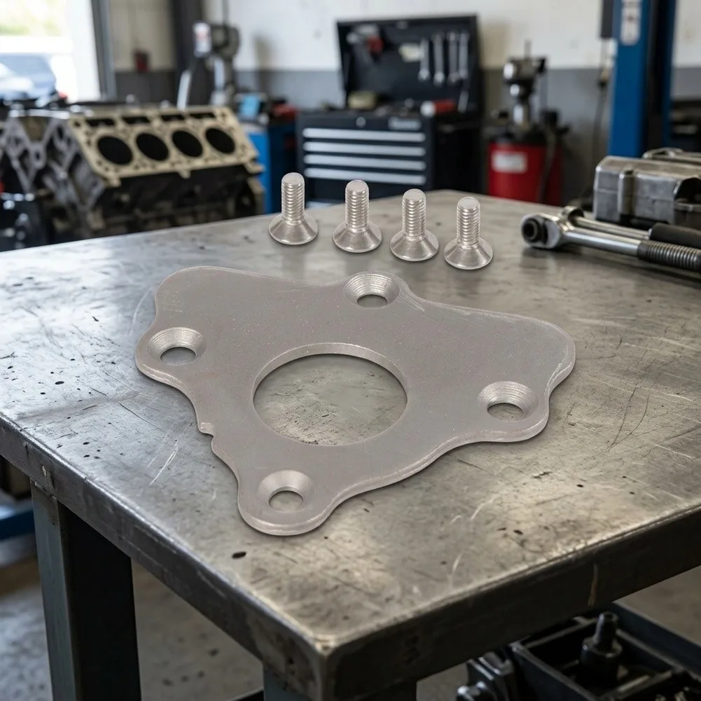 Camshaft Retainer Plate Gasket Kit with Matching Thrust for bos for LS For Gen 3 For Gen 4 For Gen 5 V8 Engine Projects