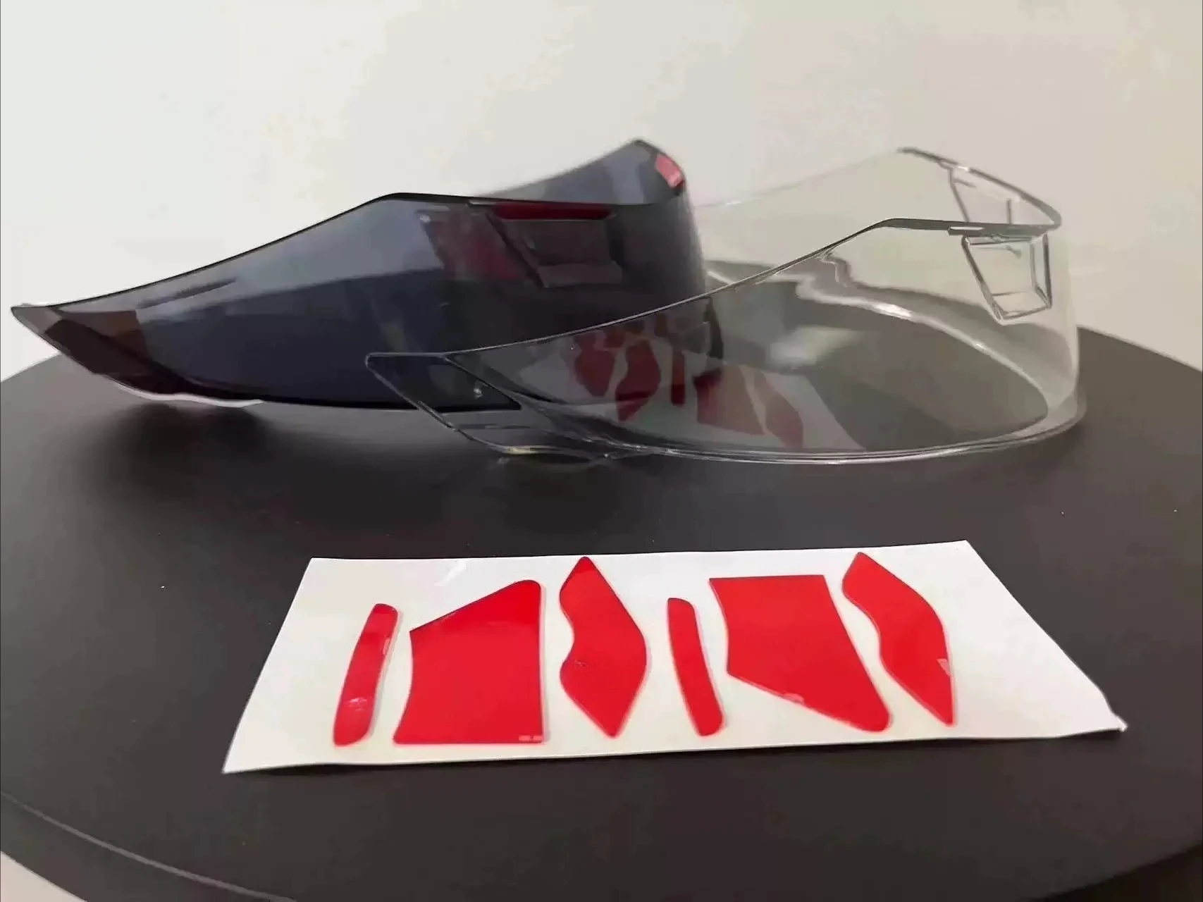 

For Shoei Z8 Tail Modified Battle Big Tail Z8 Helmet Electroplated Day and Night Lenses