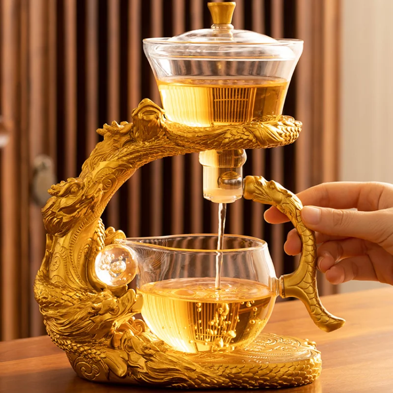 Mud Dragon Year Semi-automatic Tea Making