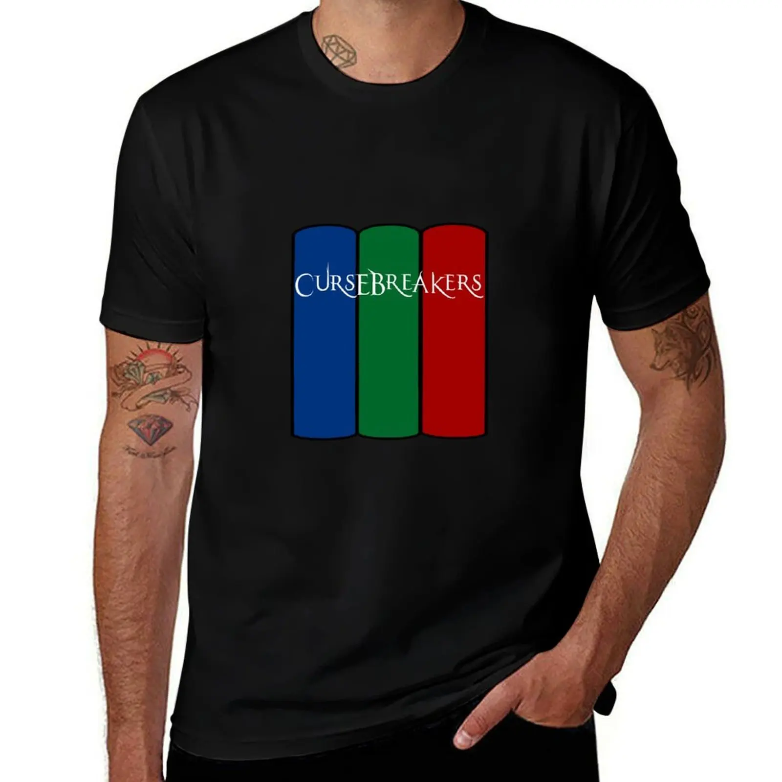 Cursebreakers Bookstack T-Shirt Outdoor Activity Sports T-Shirt