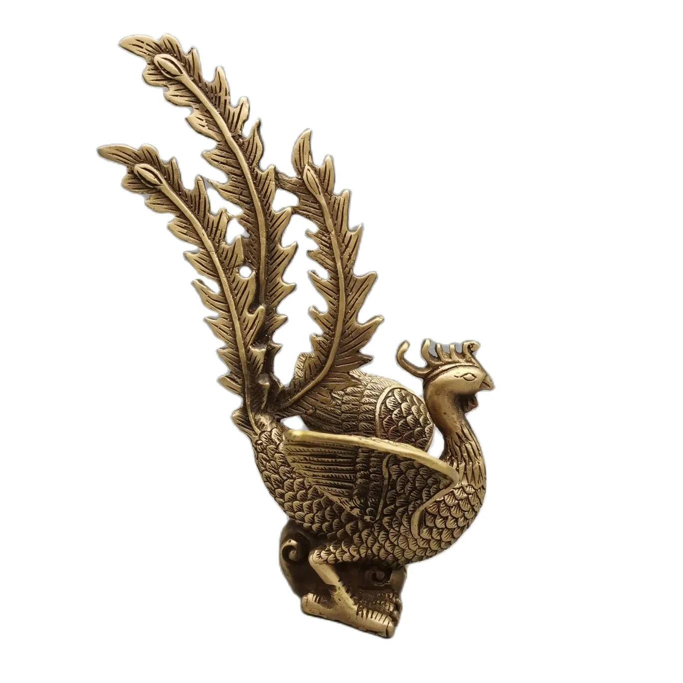 Retro Relief Divine Beast Vermilion Bird Home Decoration Ornaments