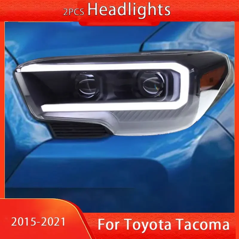 

For Toyota Tacoma Headlights 2014 -2020 Tacoma LED Headlight LED DRL Bi Xenon Lens Head Lamp Accessories