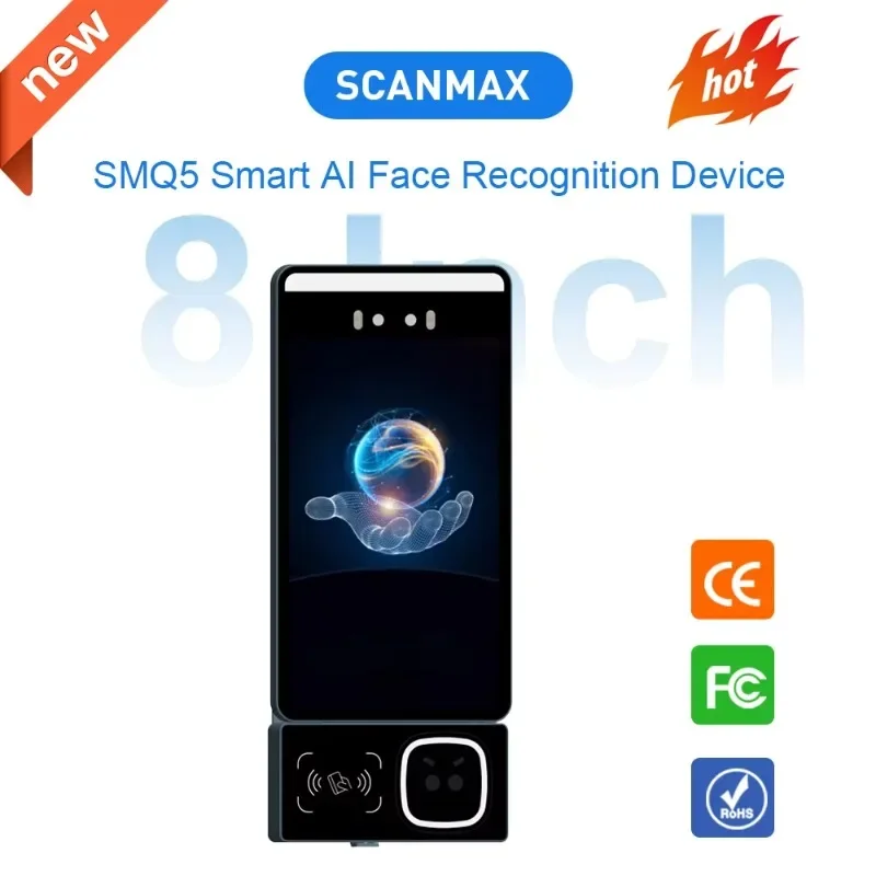 【Best-selling】All-in-One  Personnel Access Attendance Management Terminal with Face Recognition and Palm Veins Verification Code