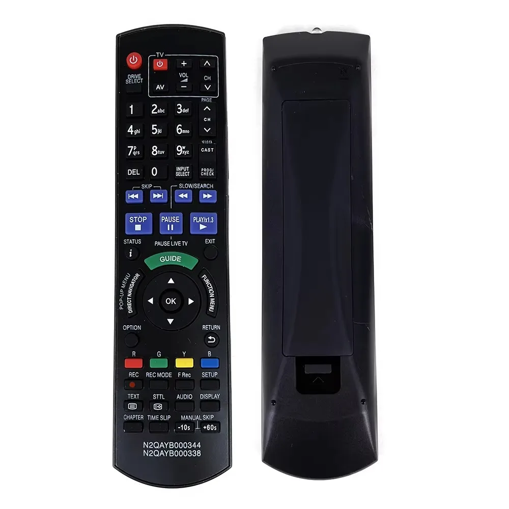 Remote Control Use for Panasonic Blu-ray DVD Player N2QAYB000344 N2QAYB000338 DMR-BS850EG DMR-BW850GL DMR-XW350GL