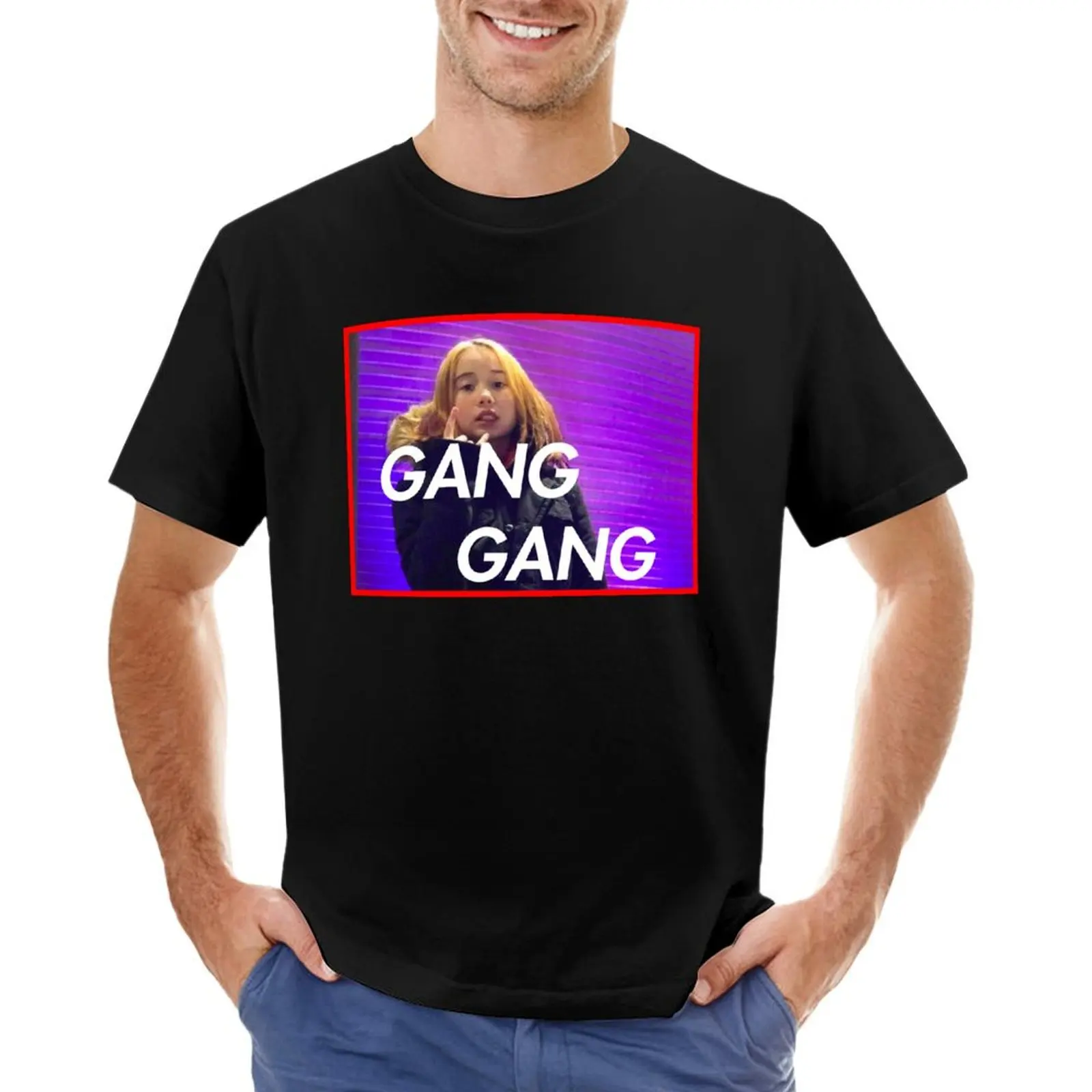 Lil tay: gang gang T-Shirt vintage clothes vintage shirts graphic tees anime t shirts funny t shirts men