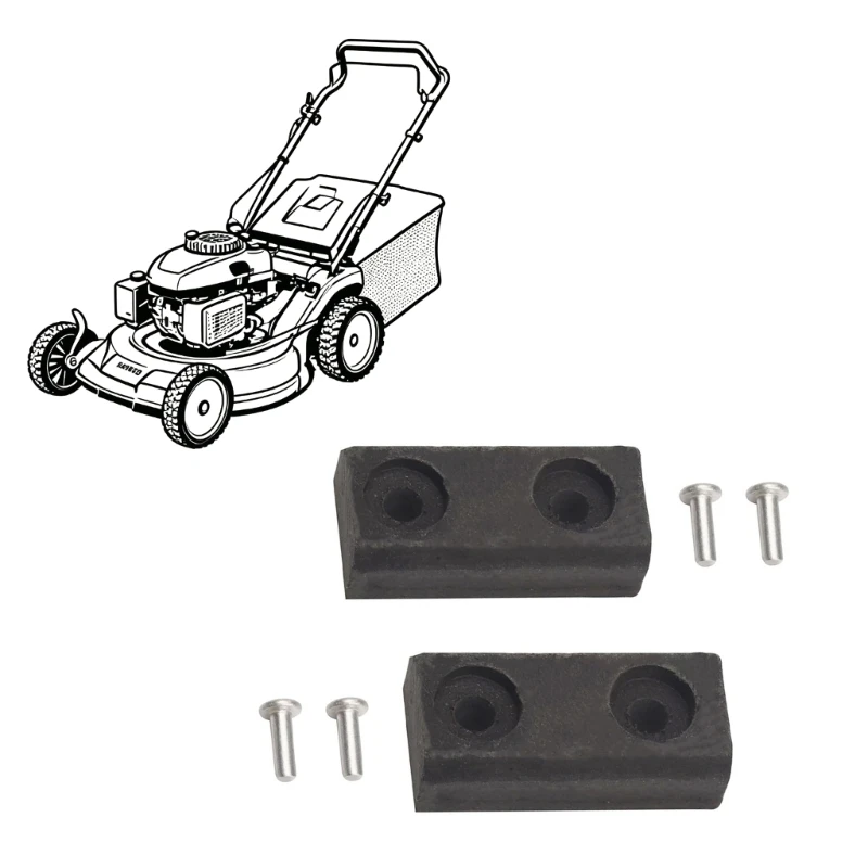 Standard Deck Spindle Brake Set That Restores Original Stopping Operation Without Slipping 0XXB