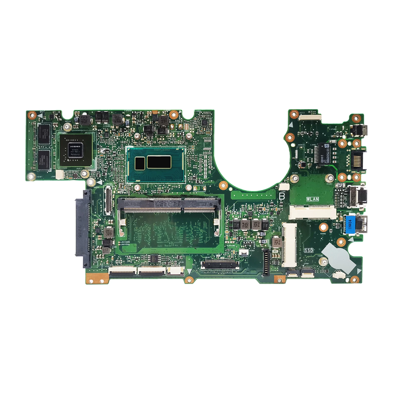 BU401LG Notebook Mainboard For Asus BU401L BU401LA BU401LAV Laptop Motherboard With CPU i3 4th Gen 4GB RAM GT730M