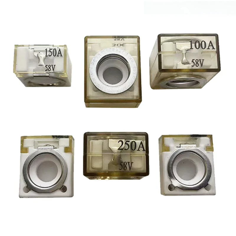 30A-600A Battery Terminal Mount Fuse Block Kit 58V With Single Stud 5/16" Marine Rated Battery Fuse For Boat Truck RV view 4