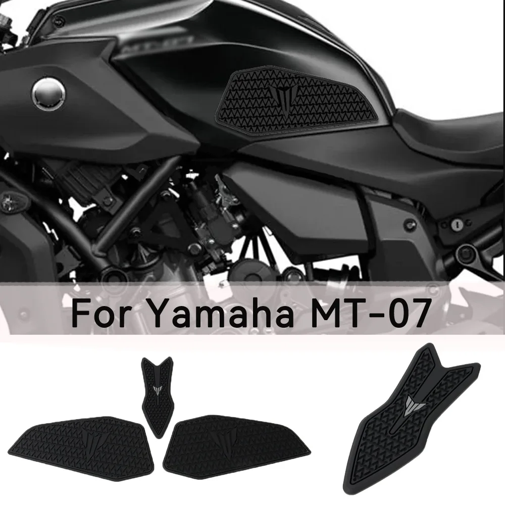 

Новая противоскользящая наклейка на бак из ПВХ для мотоцикла | 3 м клейкая защита колена, боковые накладки, универсальные 2025 Yamaha MT-07