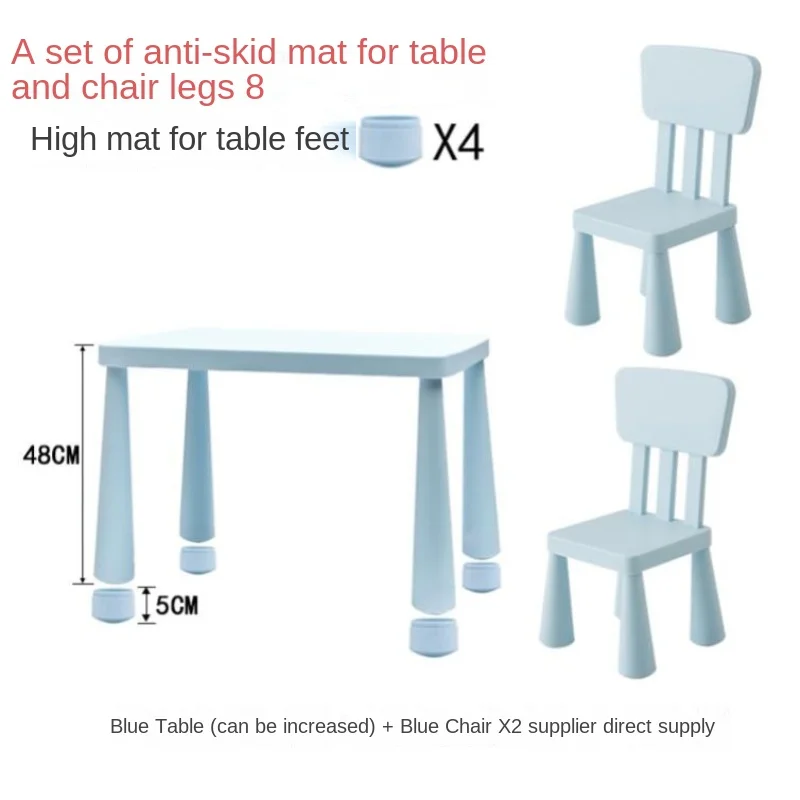 The product can be customizedChildren's Reading Area Small Table for Children Learning Table and Chair Combination Preschool