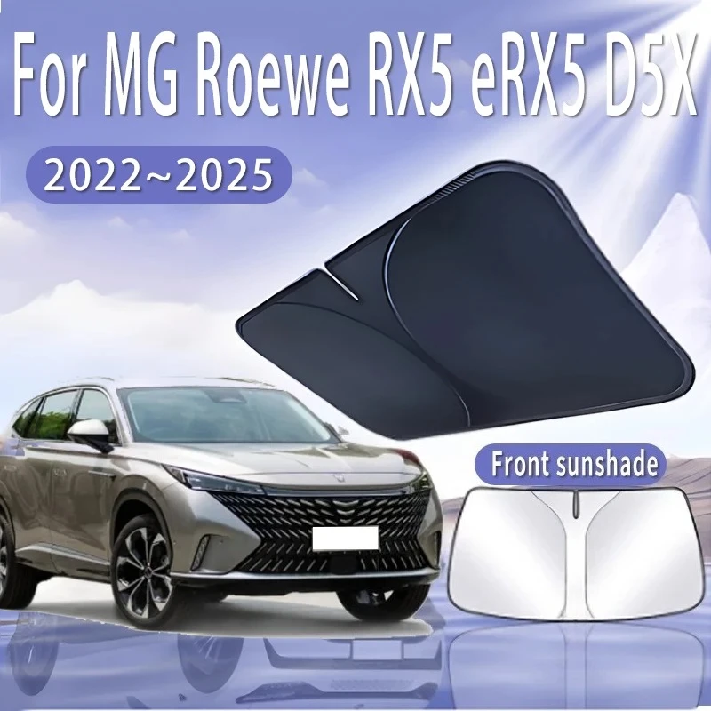 

Foldable Car Sun Visor For MG Roewe RX5 eRX5 D5X 2022~2025 MK3 Front Windshield Sunshade Heat Insulation Summer Auto Accessories