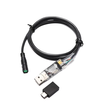 8fun/Bafang BBS01/02/03/BBSHD Kabel do programowania eBike - USB do silnika, bezpłatny adapter OTG