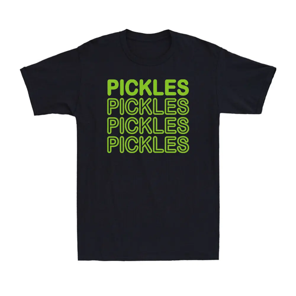 I Love Pickles Pickle Funny Pickle Lover  Cucumber In Vinegar Men's T-Shirt