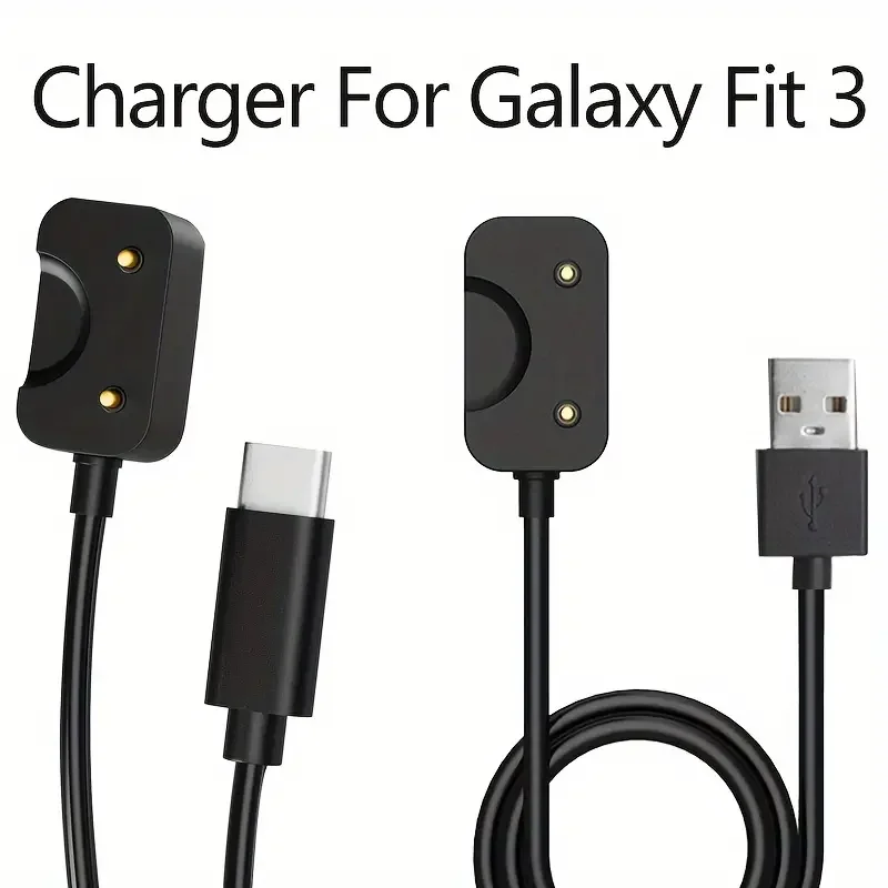 

For Samsung Galaxy Fit 3 Smart Watch Dock Charger Adapter USB Type-C Charging Cable Power Charge Wire Smart Watch Charger